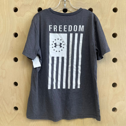 Grey Freedom Tee