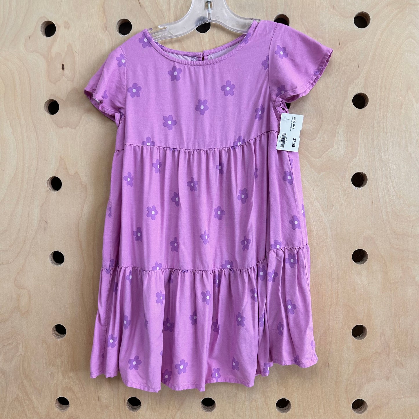 Lavender Floral Dress