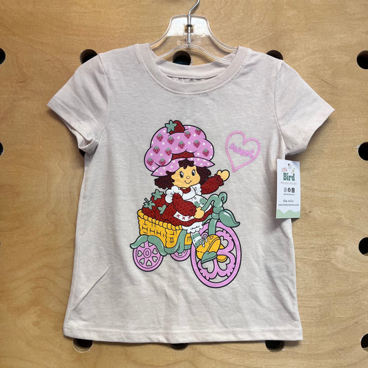 Cream Strawberry Shortcake Tee