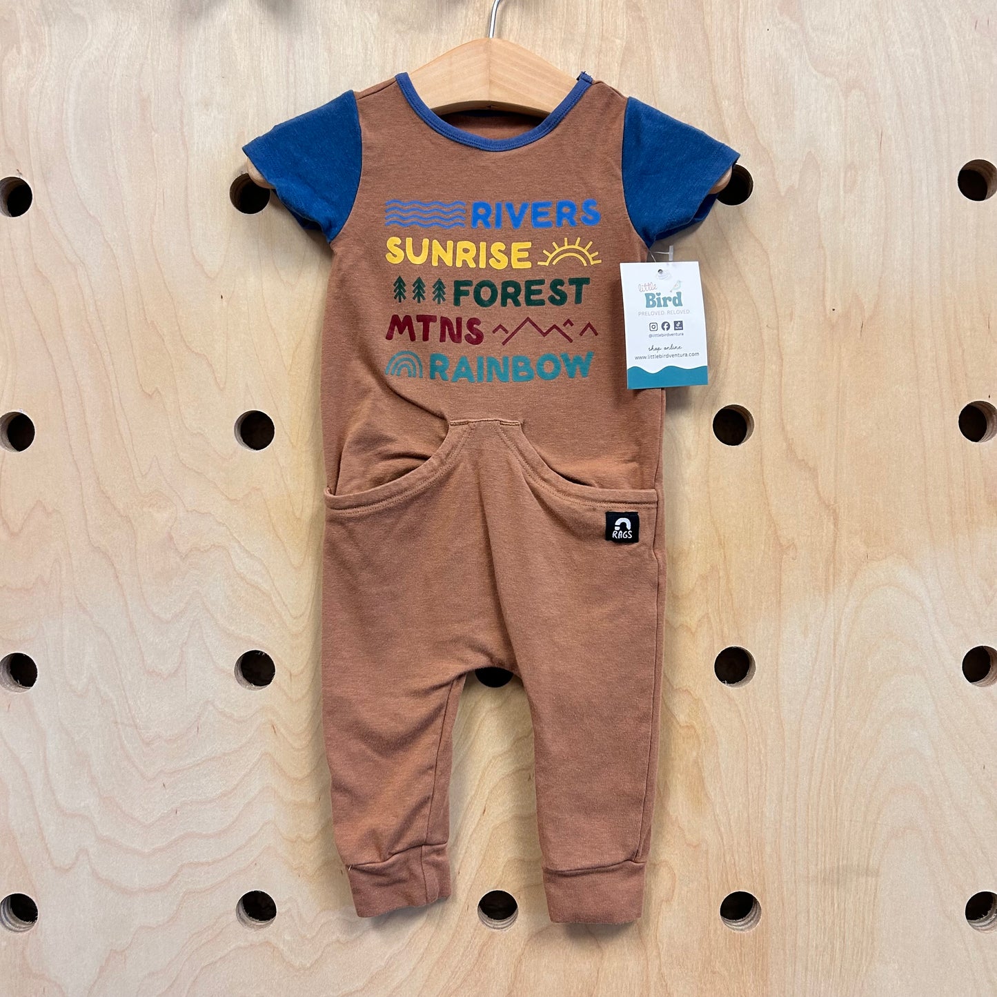 Modal Blend Rivers Sunrise Romper