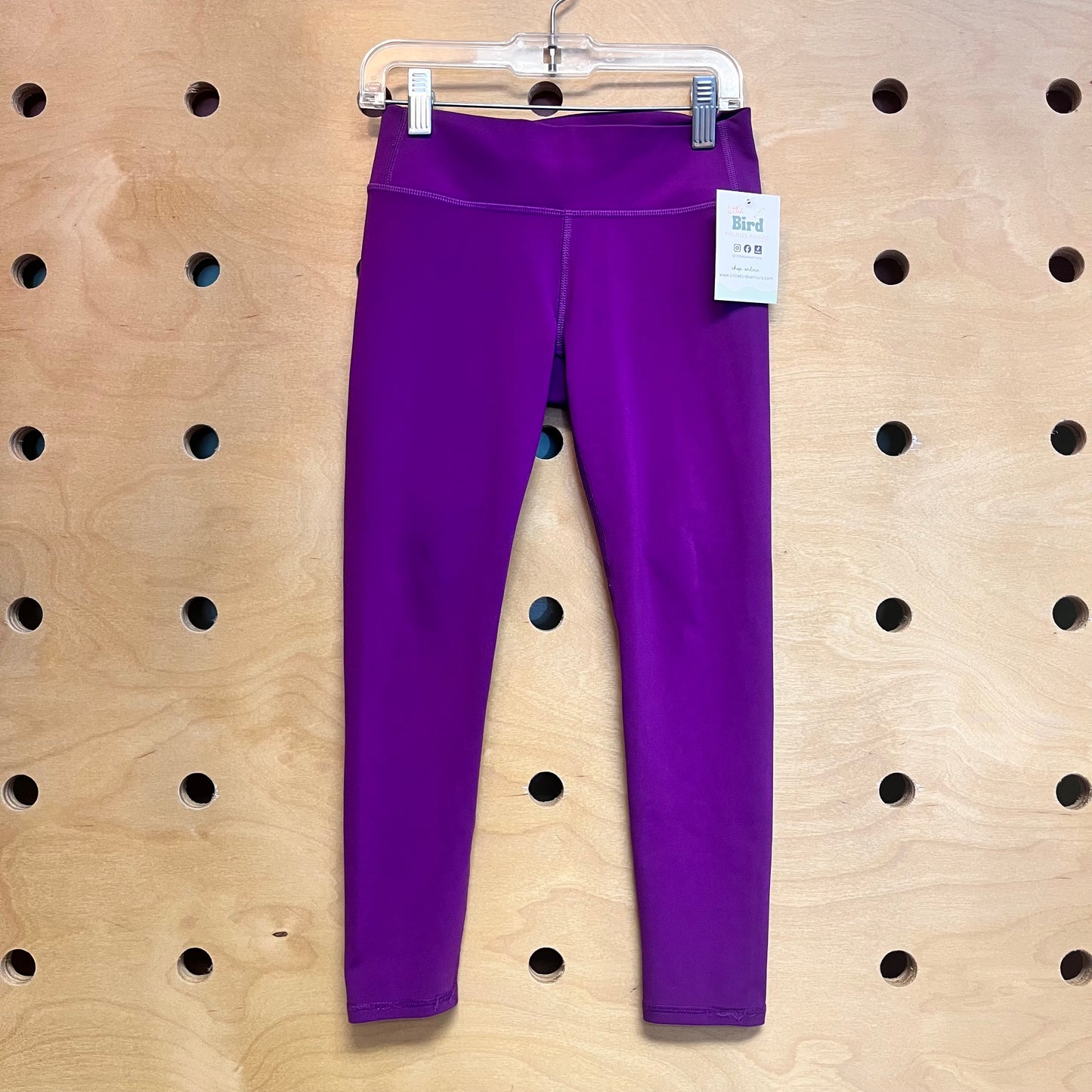 Purple Athletic Leggings