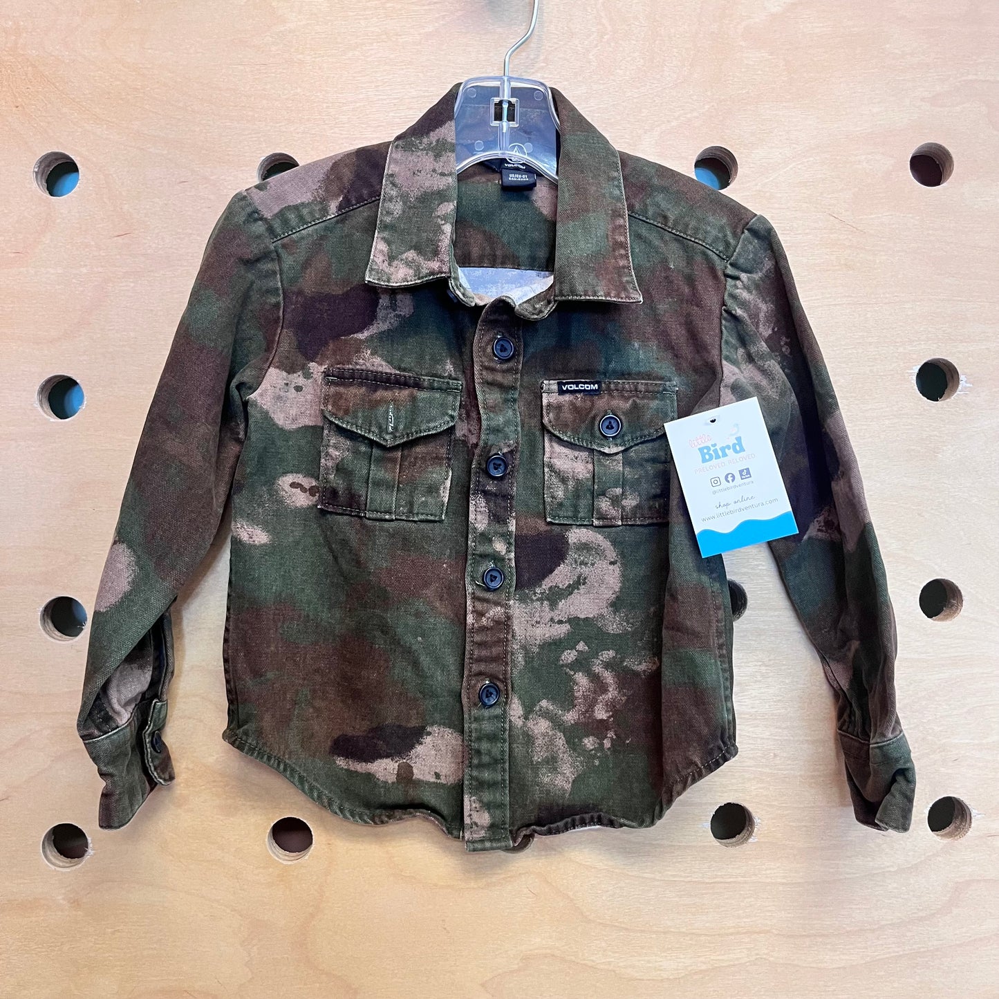 Camo Shacket
