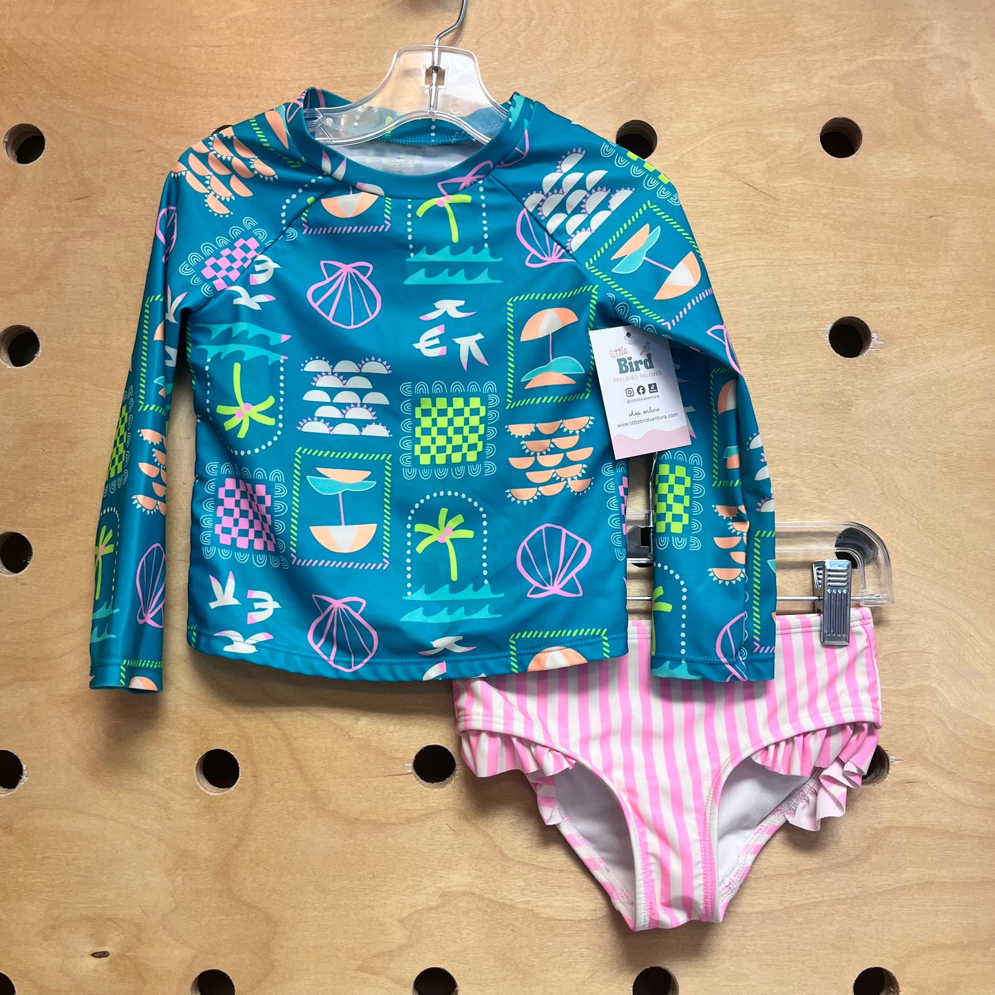2pc Beachy Swimsuit