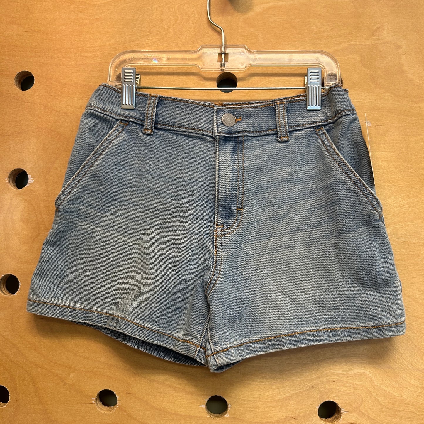 Light Wash Denim Shorts