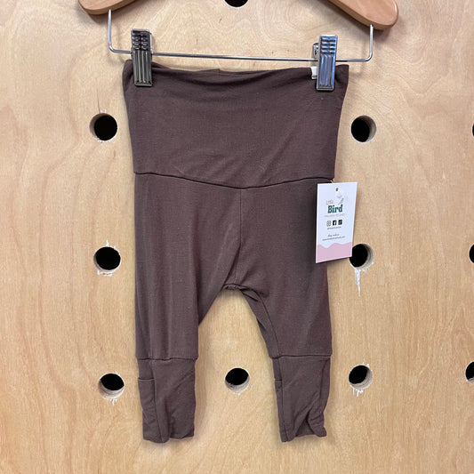 Brown Bamboo Blend Pants