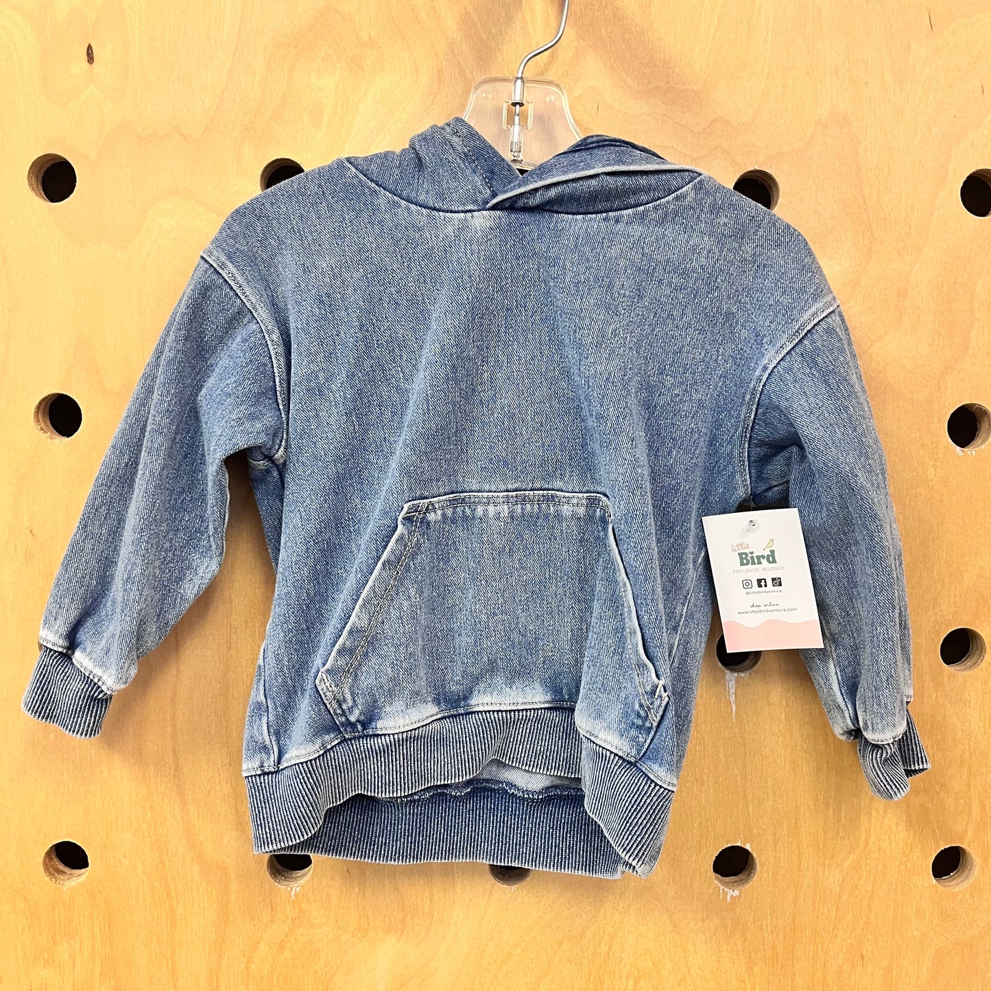 Denim Hoodie