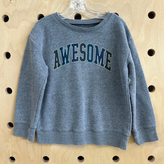 Grey AWESOME Pullover