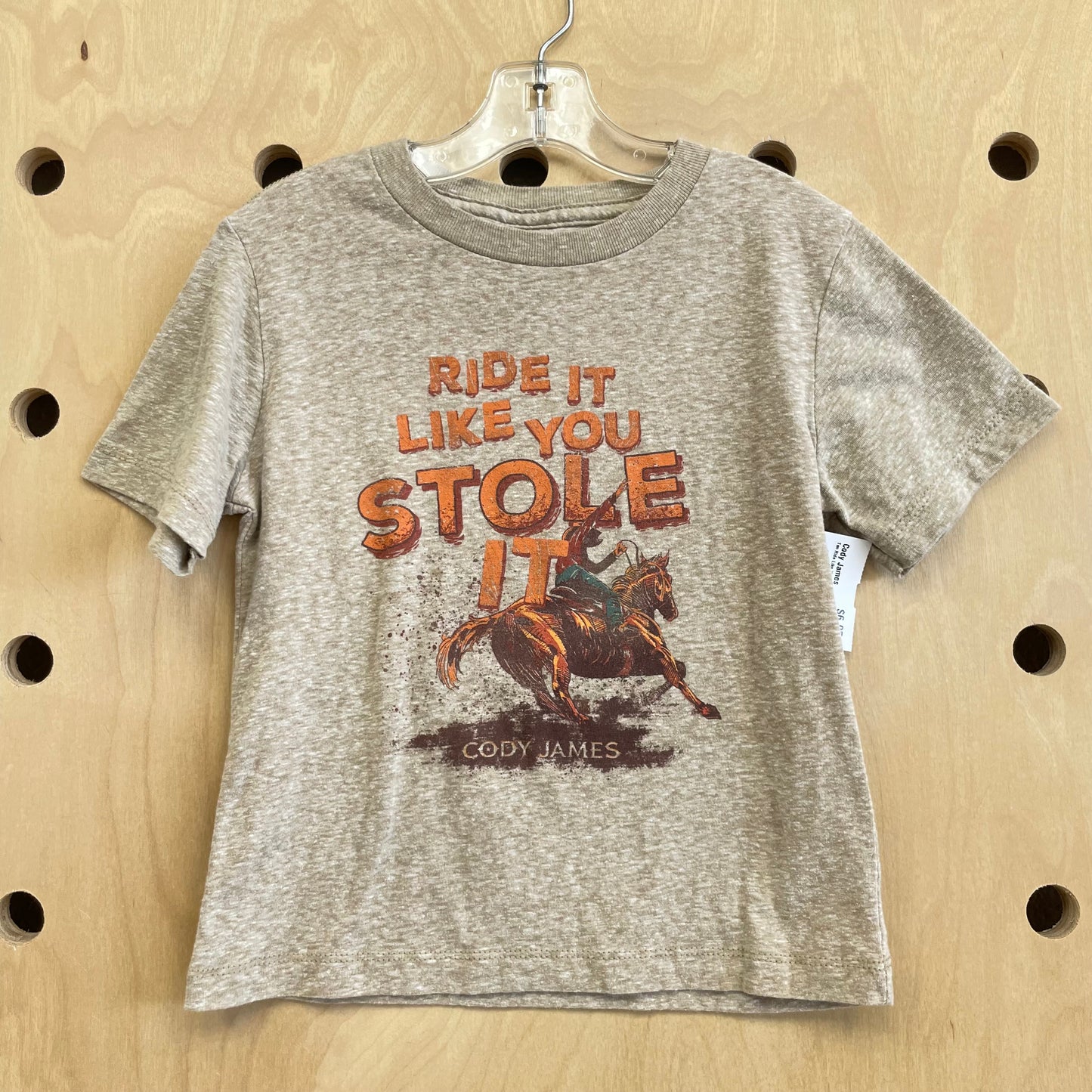 Tan Ride Like You Stole It Tee