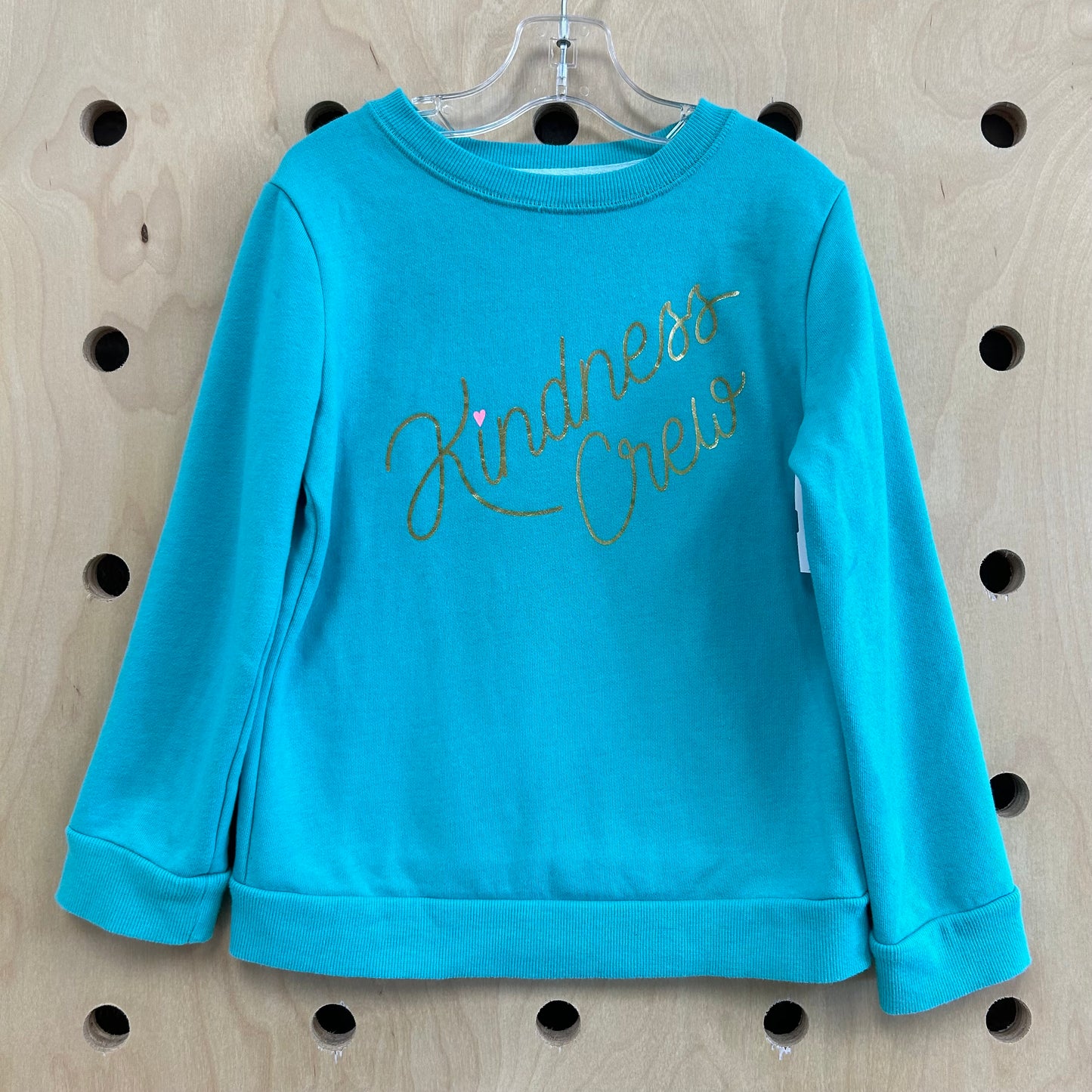 Teal Kindness Crew Sweatshirt