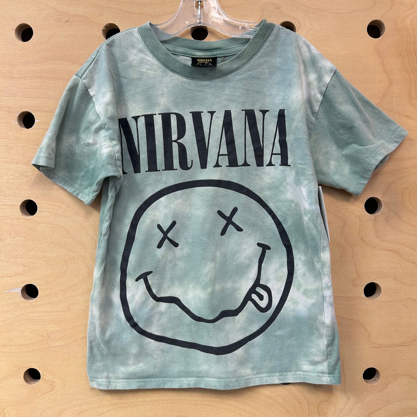 Green Tie Dye Nirvana Tee