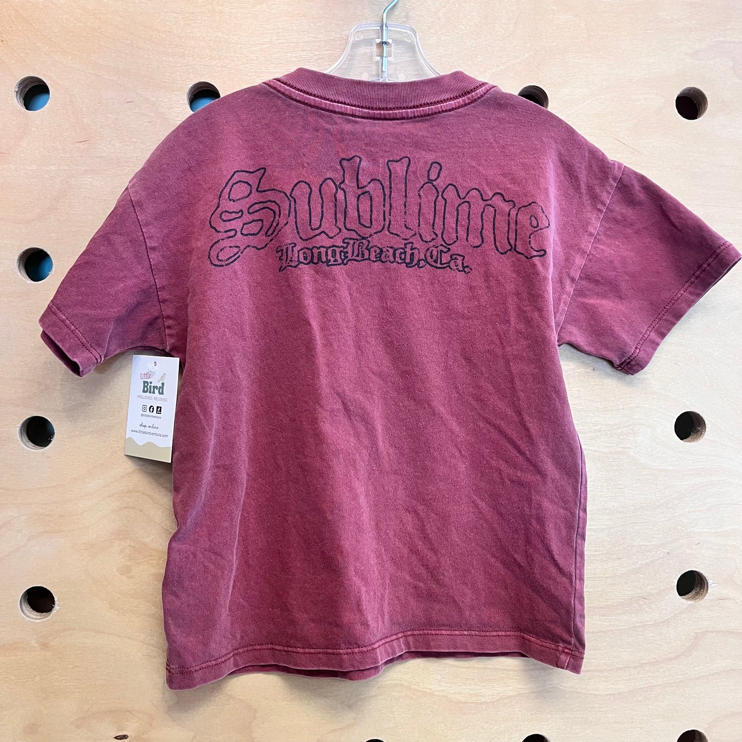 Burgundy Sublime Tee