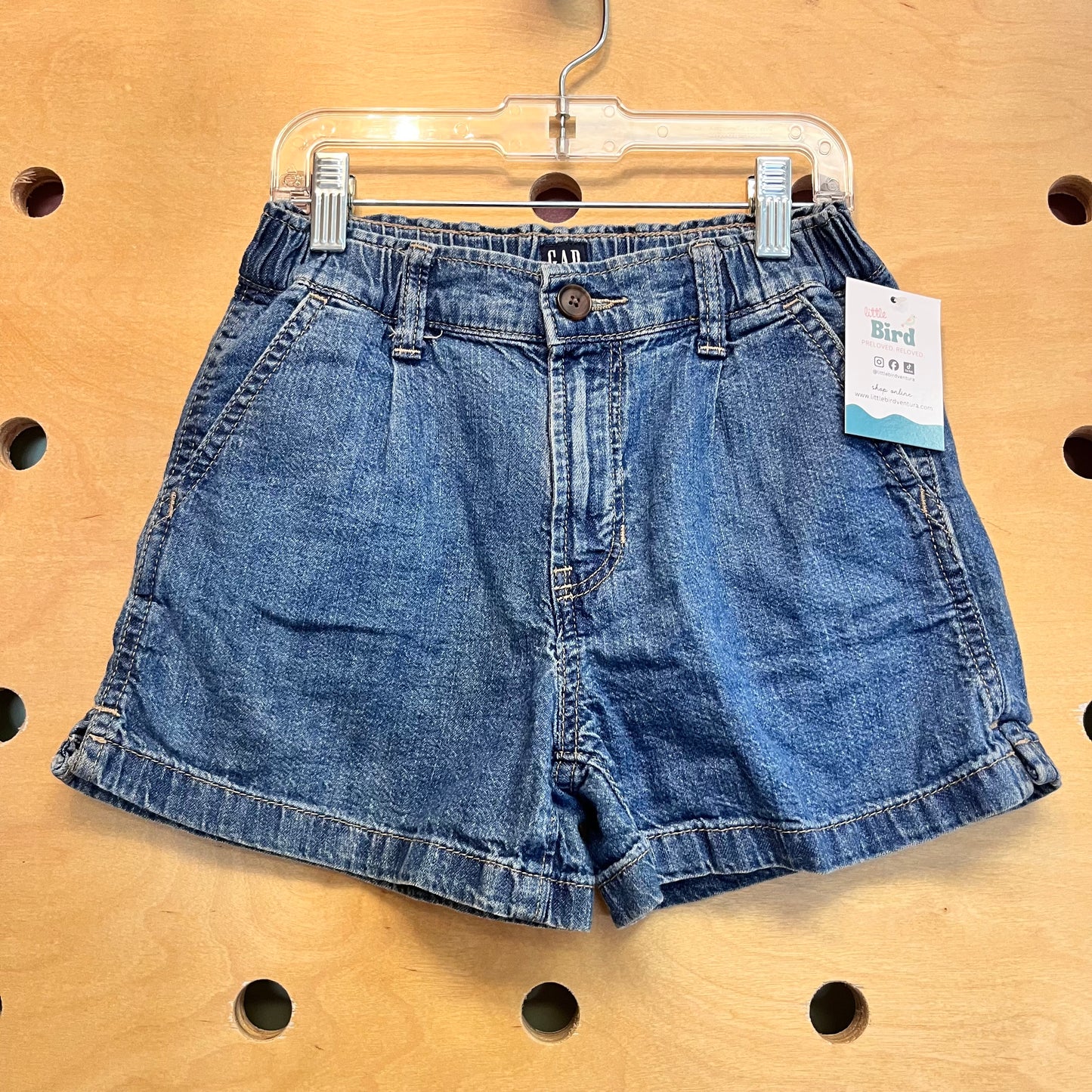 Soft Denim Shorts