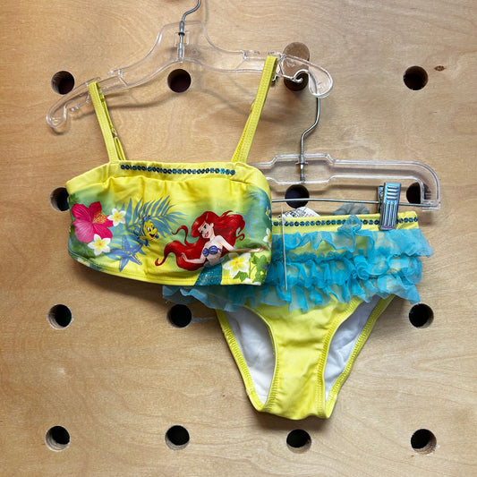 Yellow/Teal Ariel Swimsuit