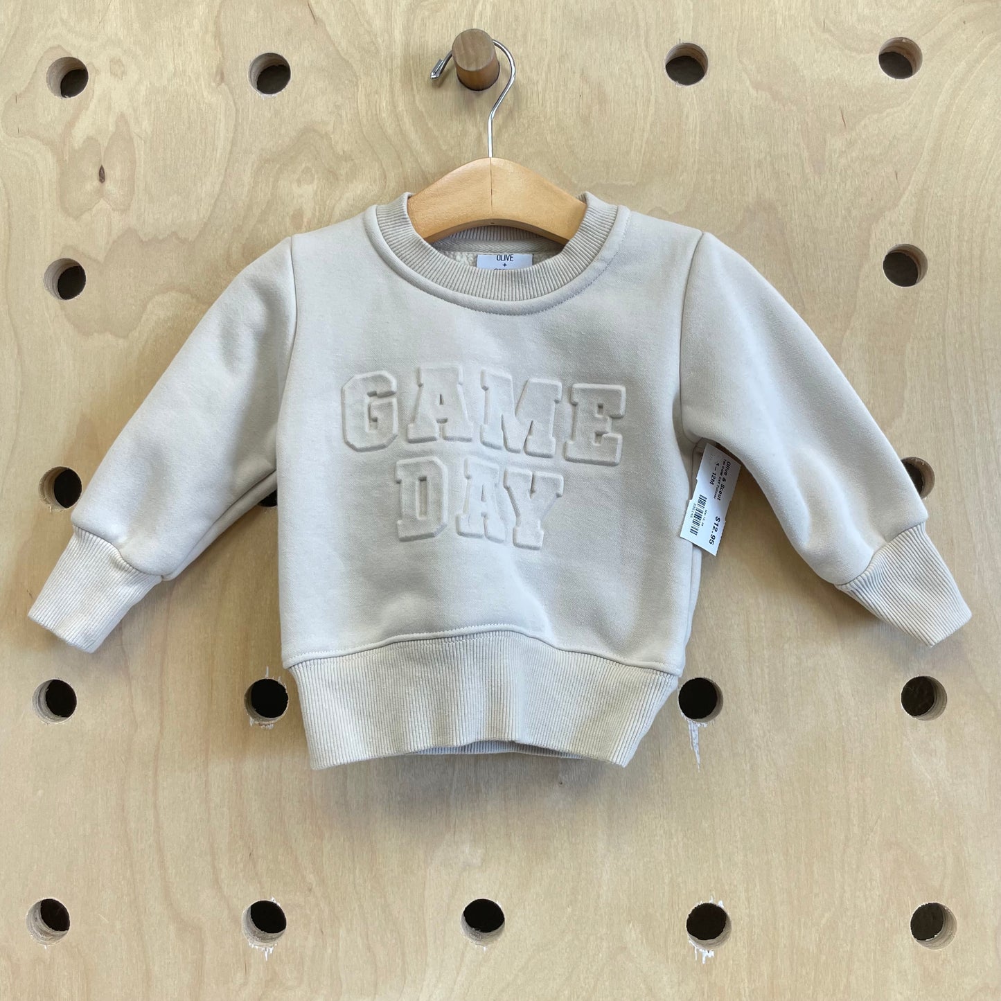Tan GAME DAY Pullover