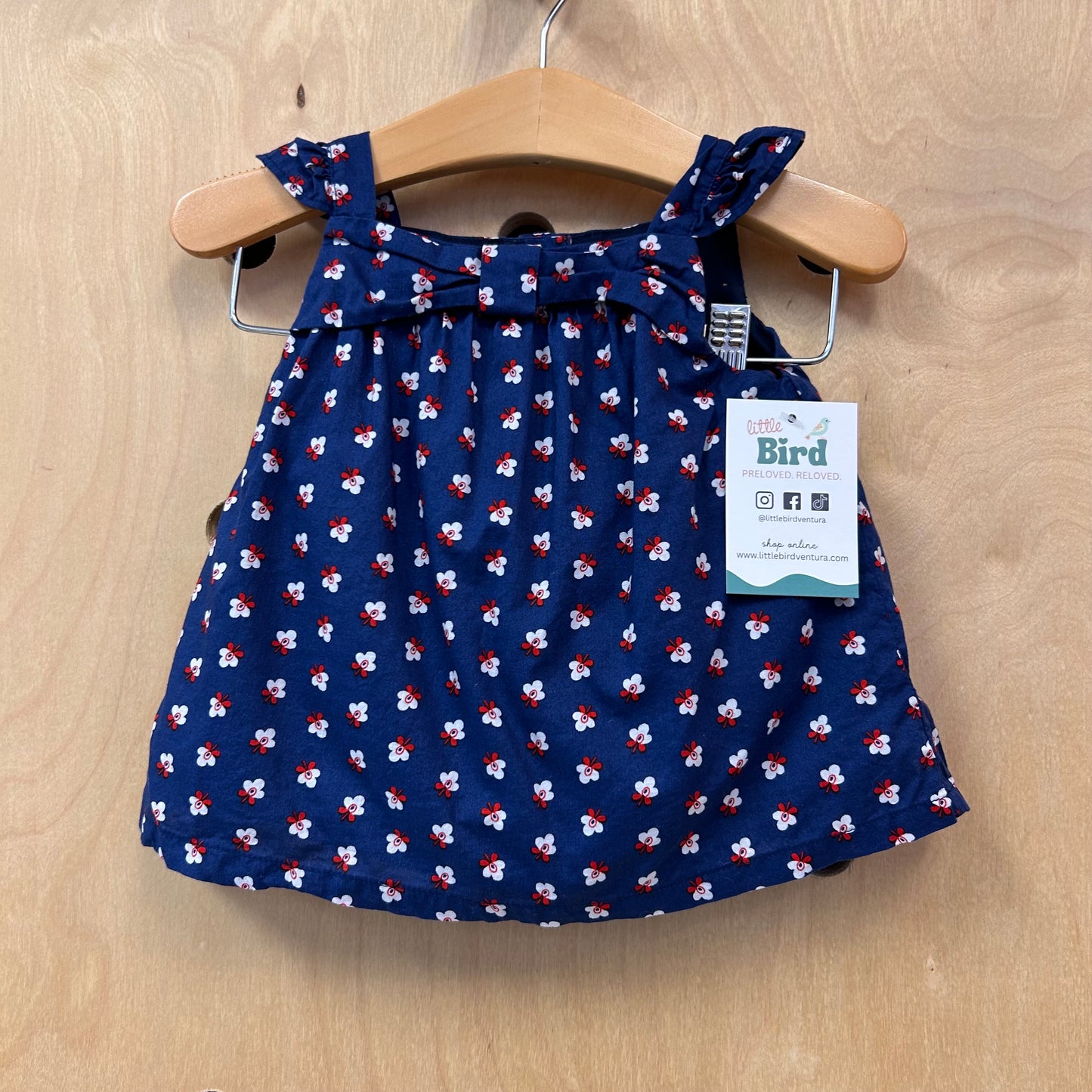Navy FLoral Outfit