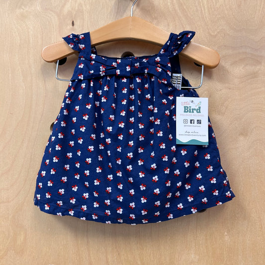 Navy FLoral Outfit