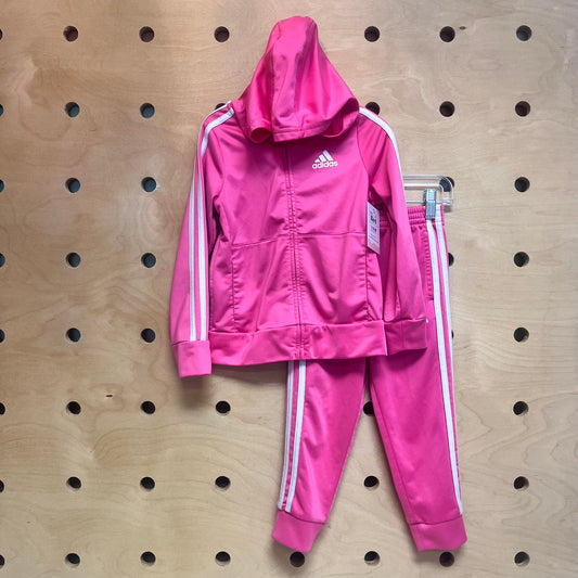 Pink/White Active Jump Suit