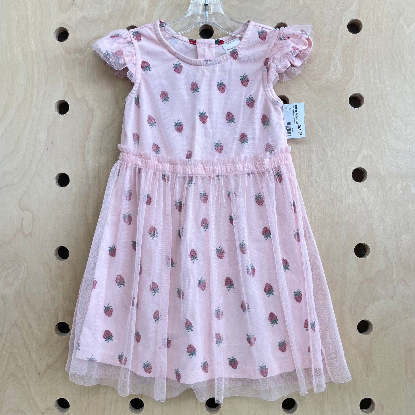 Pink Tulle Strawberry Dress