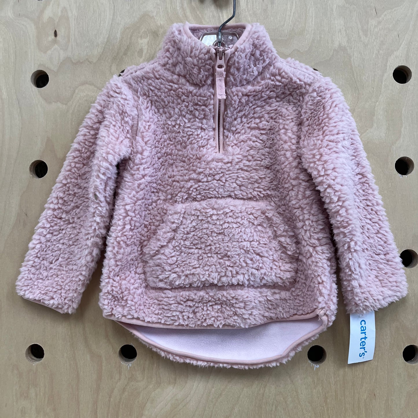 Pink Teddy Fleece Pullover NEW!