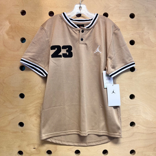 Tan Mesh 23 Jordan Jersey NEW!
