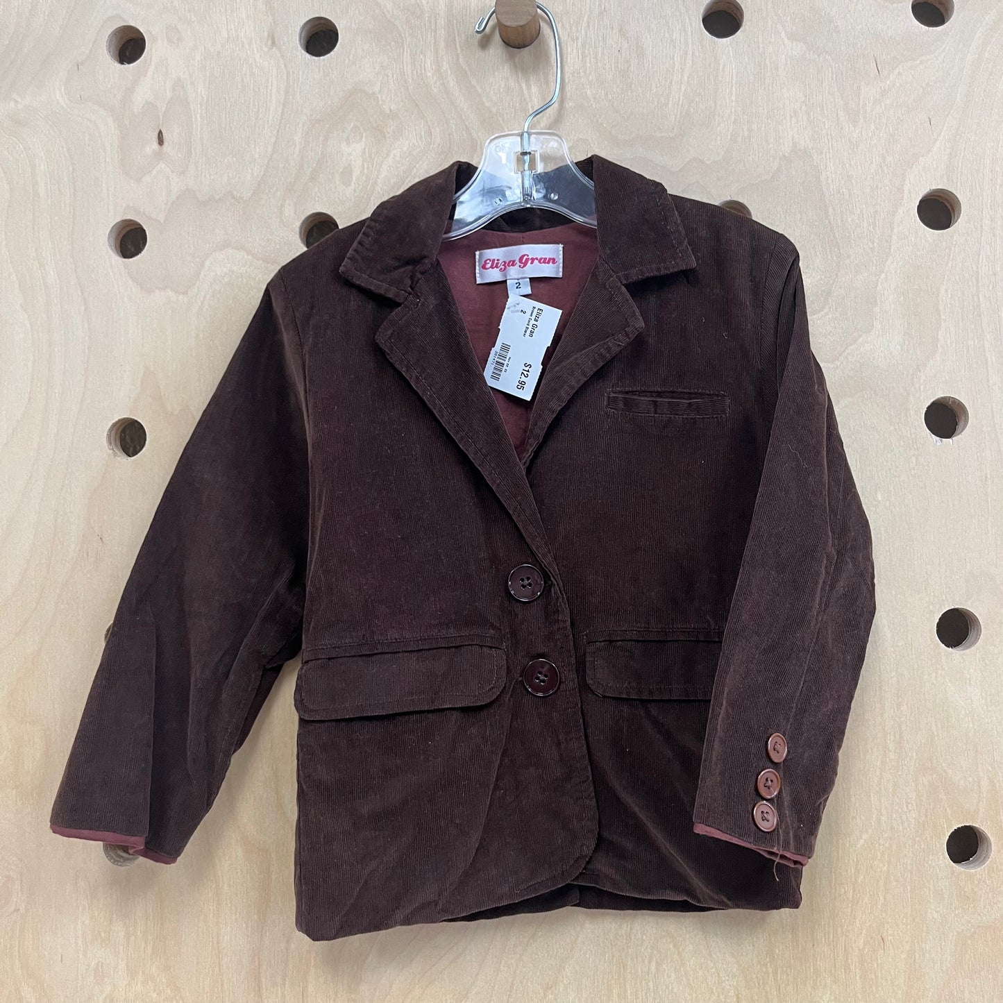 Brown Cord Blazer