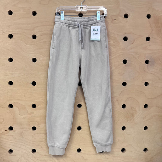 Beige Drawstring Joggers