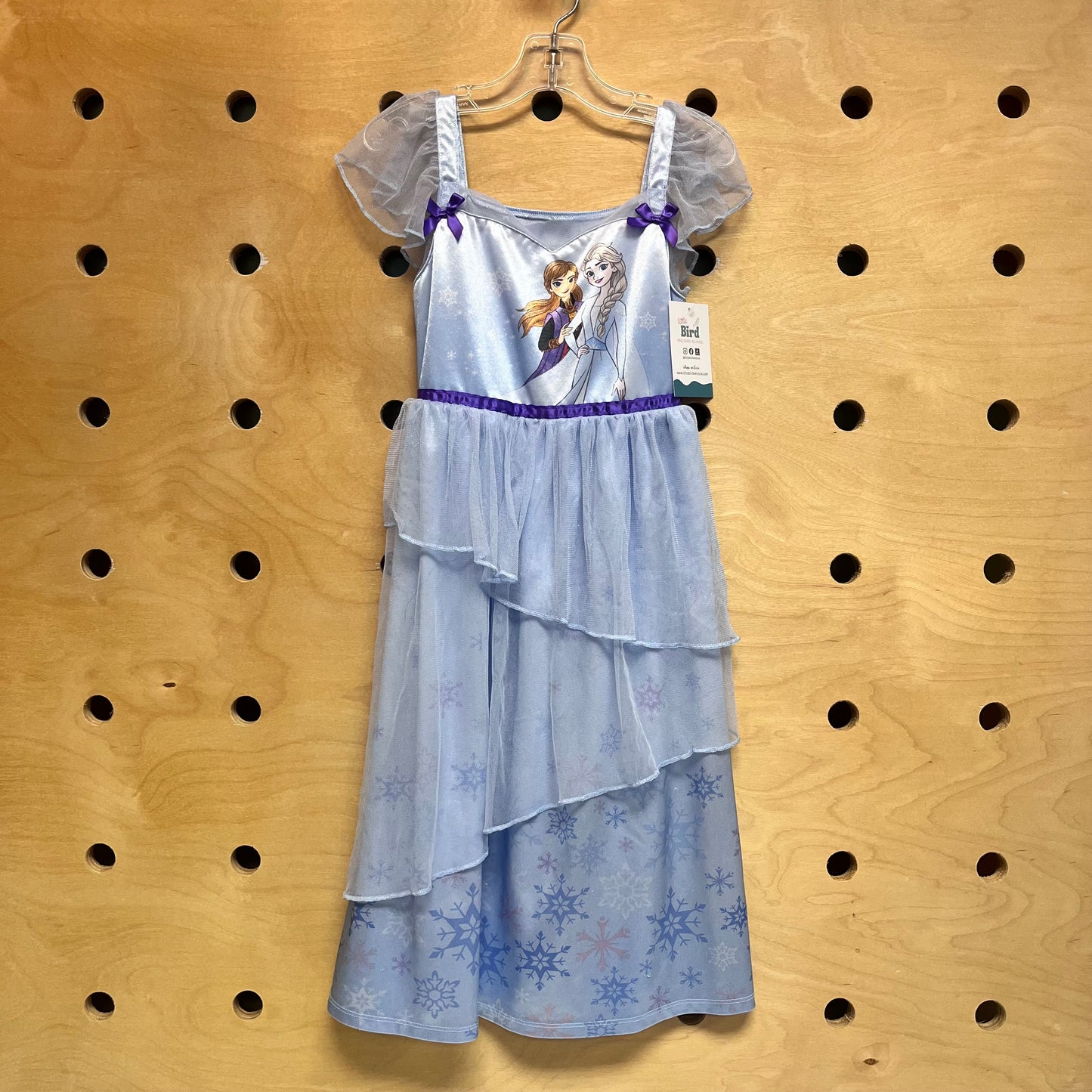 Blue Tulle Elsa/Anna Nightgown