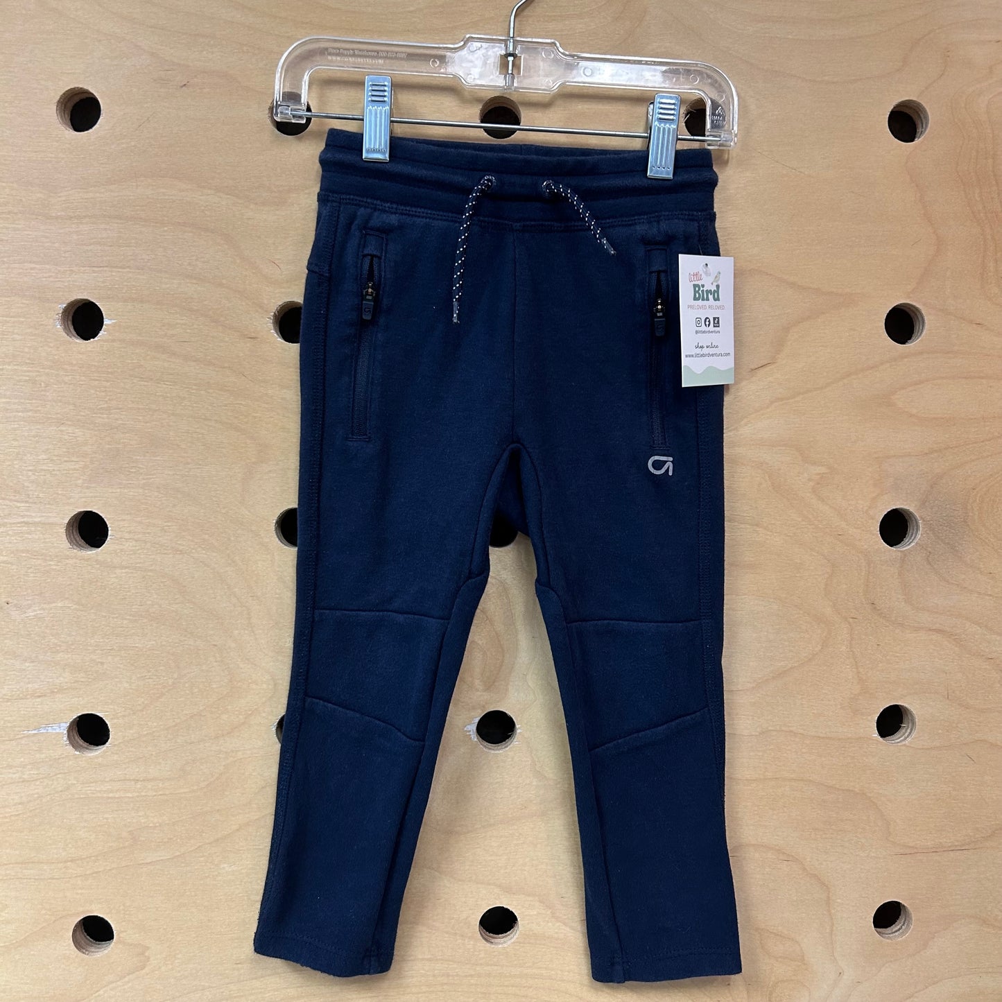 Navy Drawstring Joggers