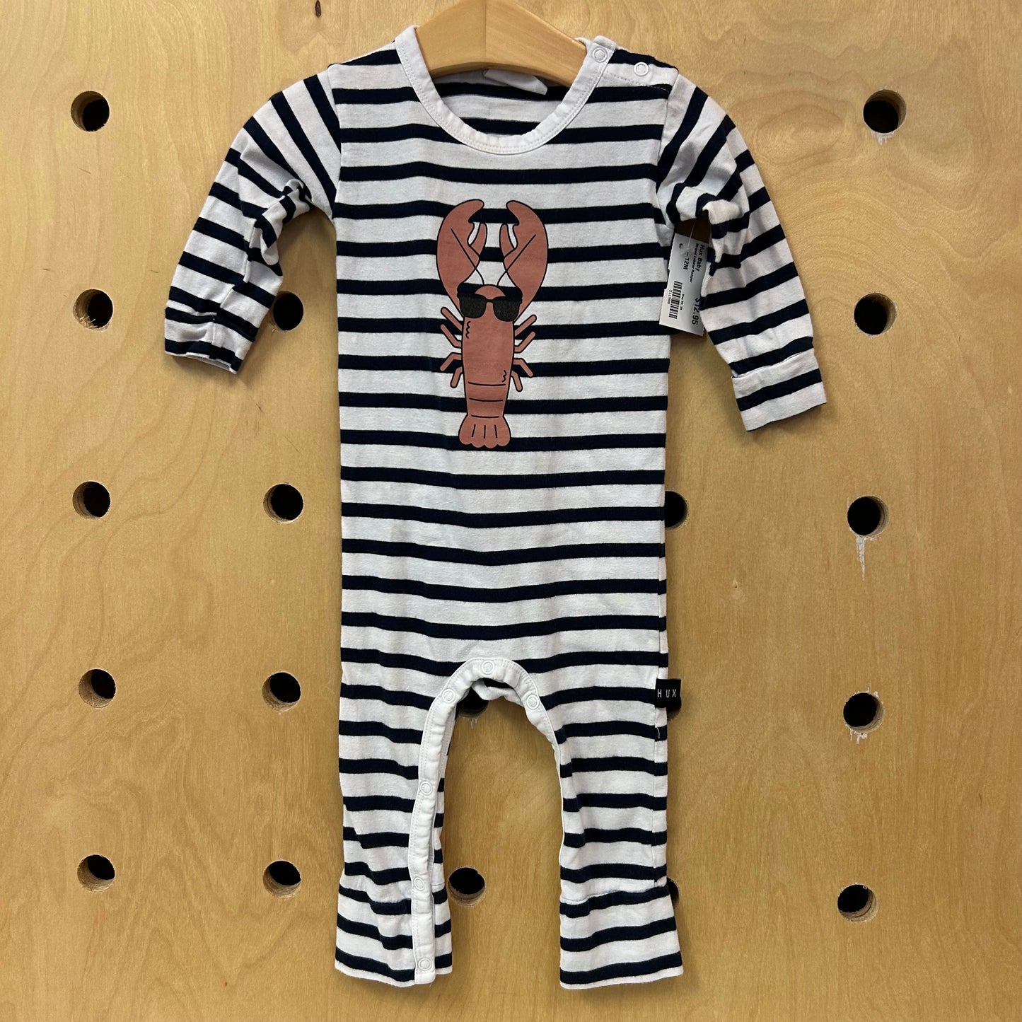 Striped Lobster Romper