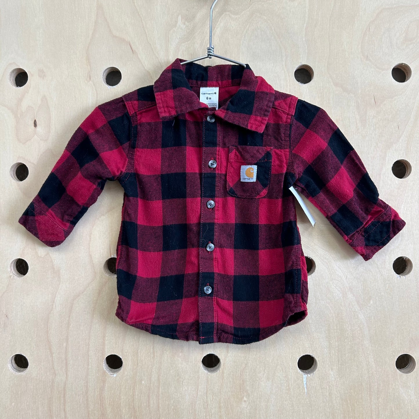 Red + Black Plaid Flannel