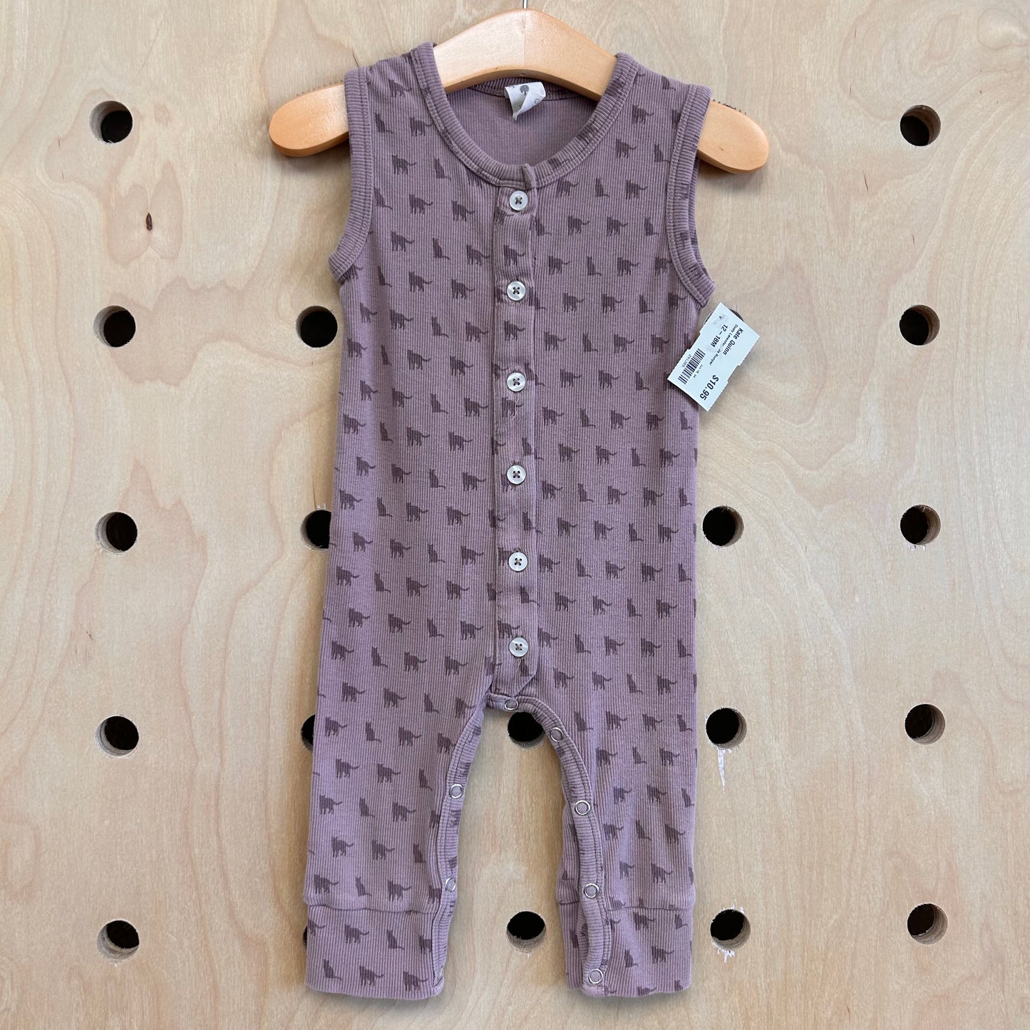 Dusty Lavender Pets Romper