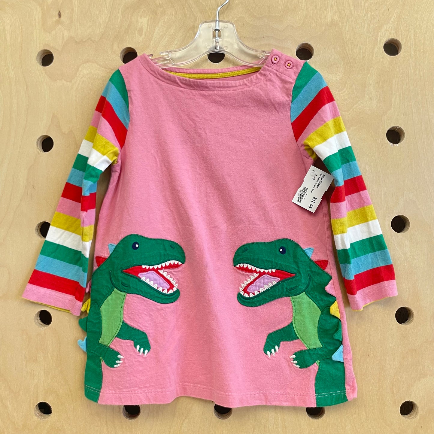 Pink Rainbow Dragons Dress