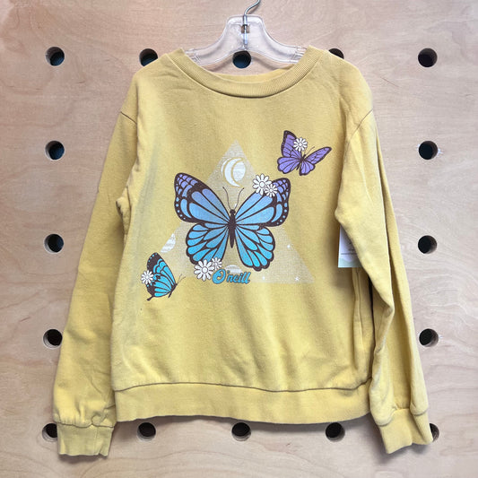 Yellow Butterflies Pullover