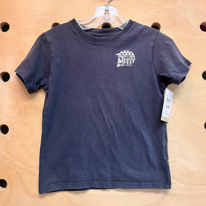 Grey 'Wild Child' Tee