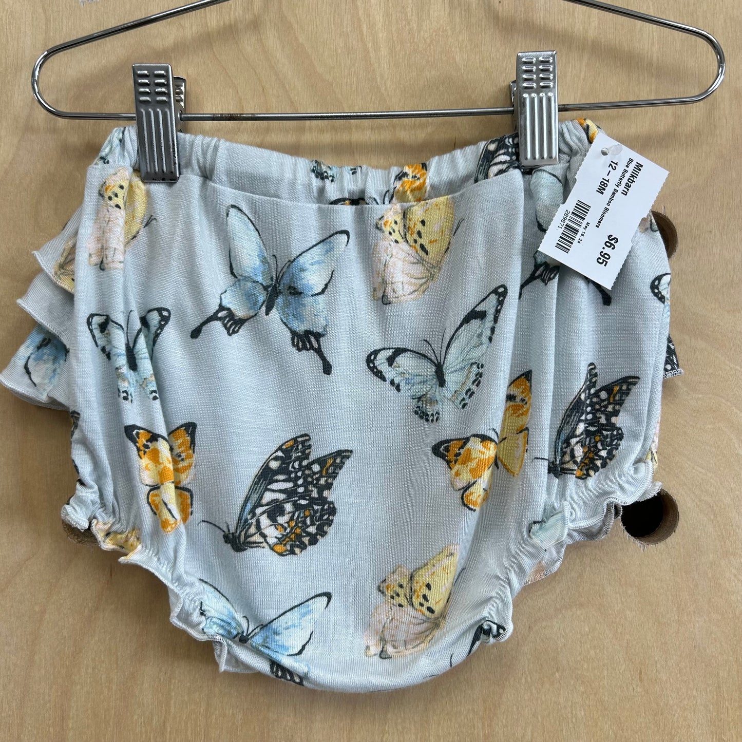 Blue Butterfly Bamboo Bloomers