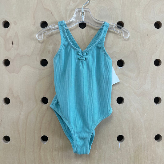 Seafoam Ribbed Swimsuit