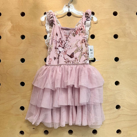 Pink Bamboo Flower Fairies Dress
