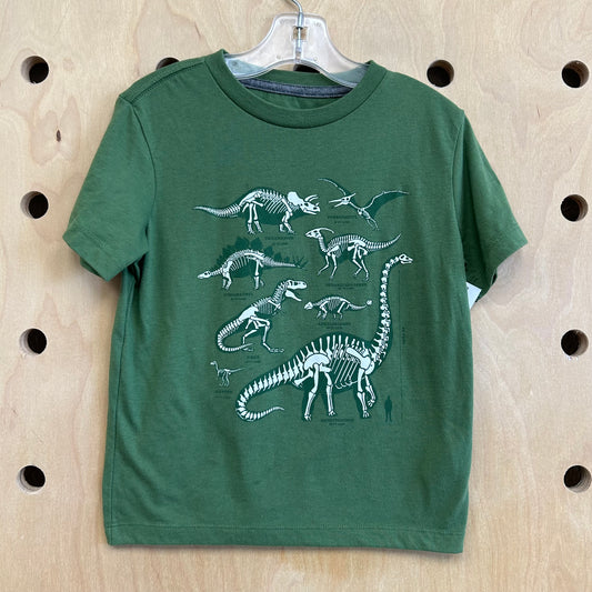 Green Fossils Tee