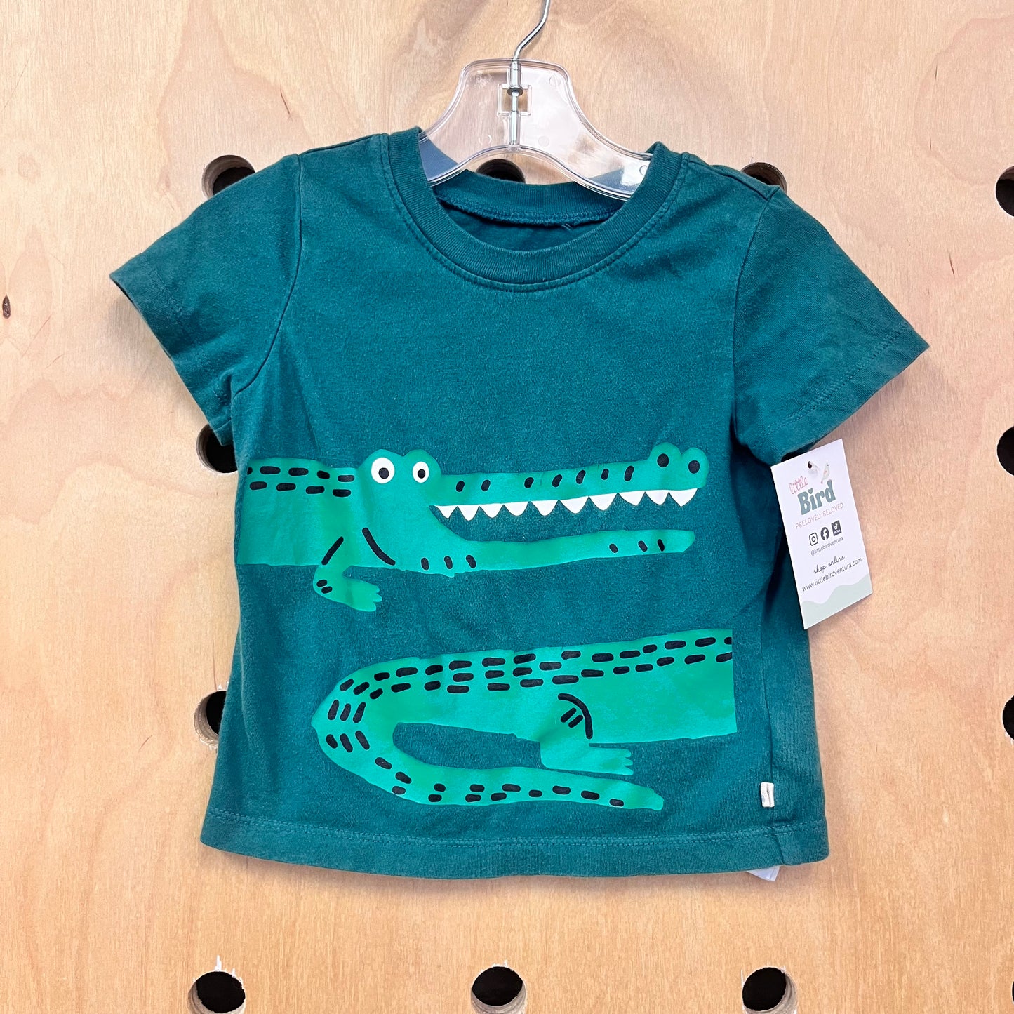Green Crocodile Tee