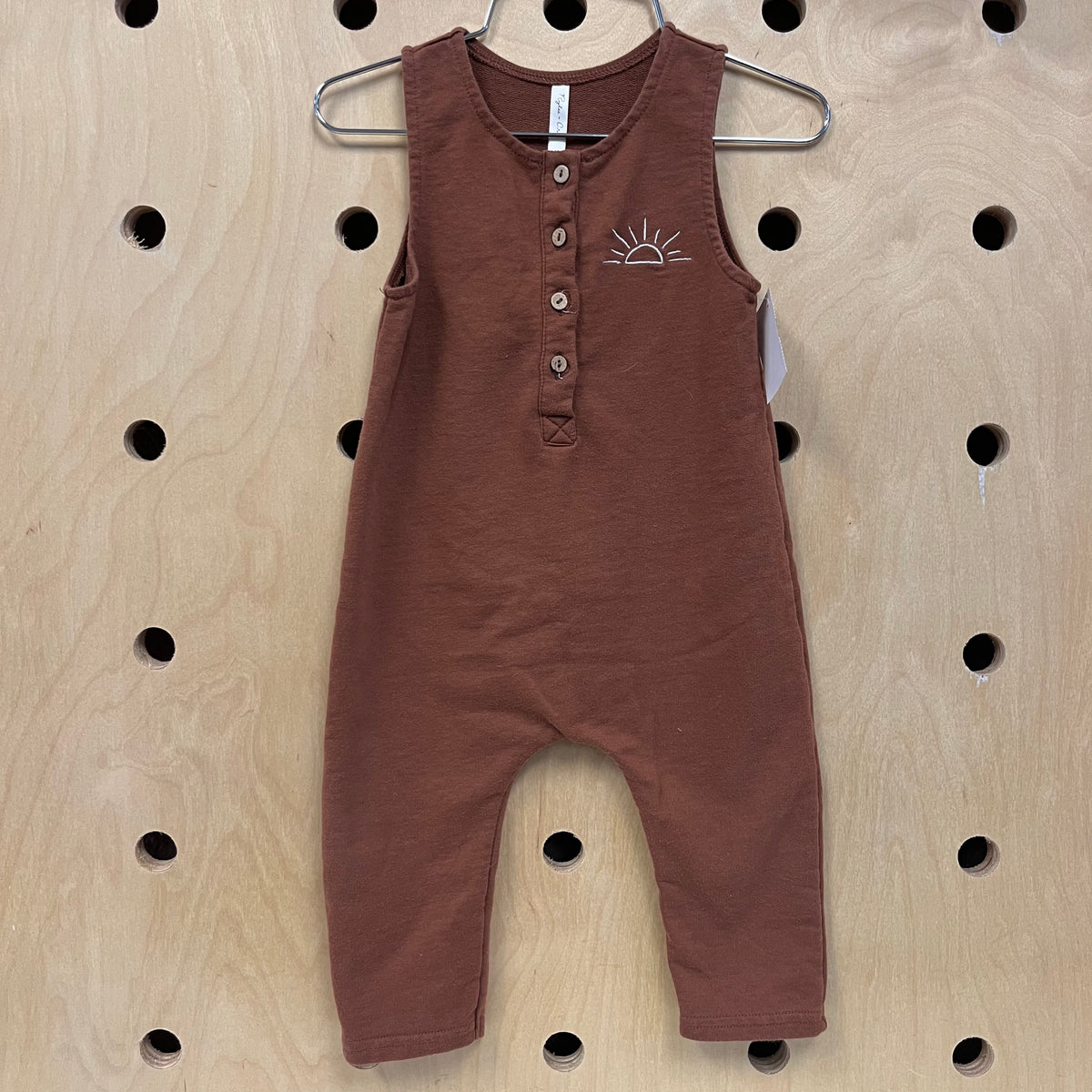 Brown Sunrise Romper
