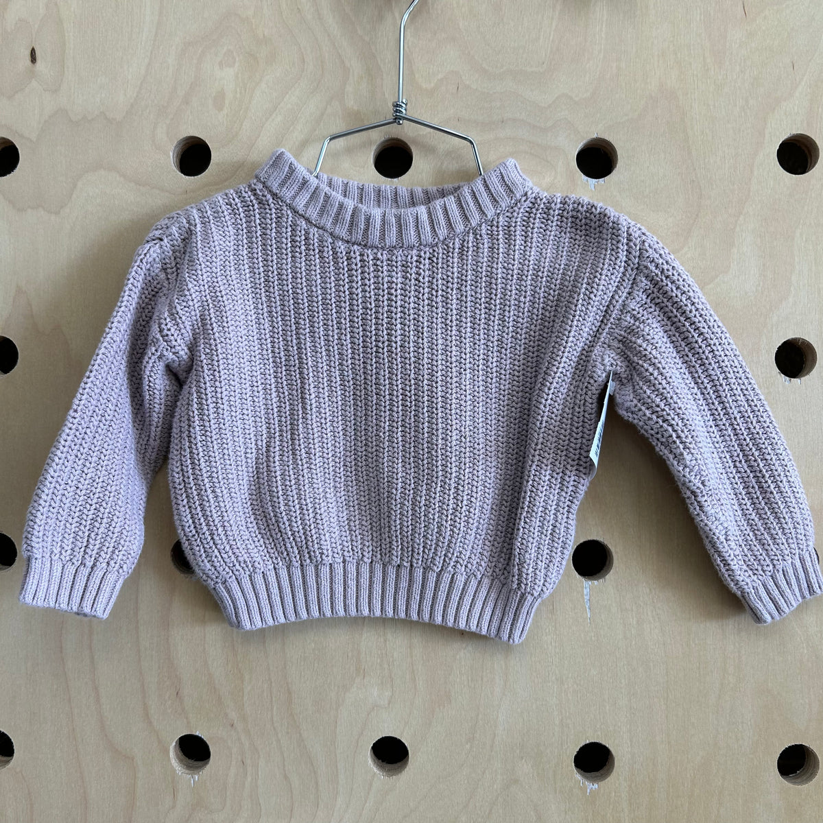 Lavender Knit Sweater