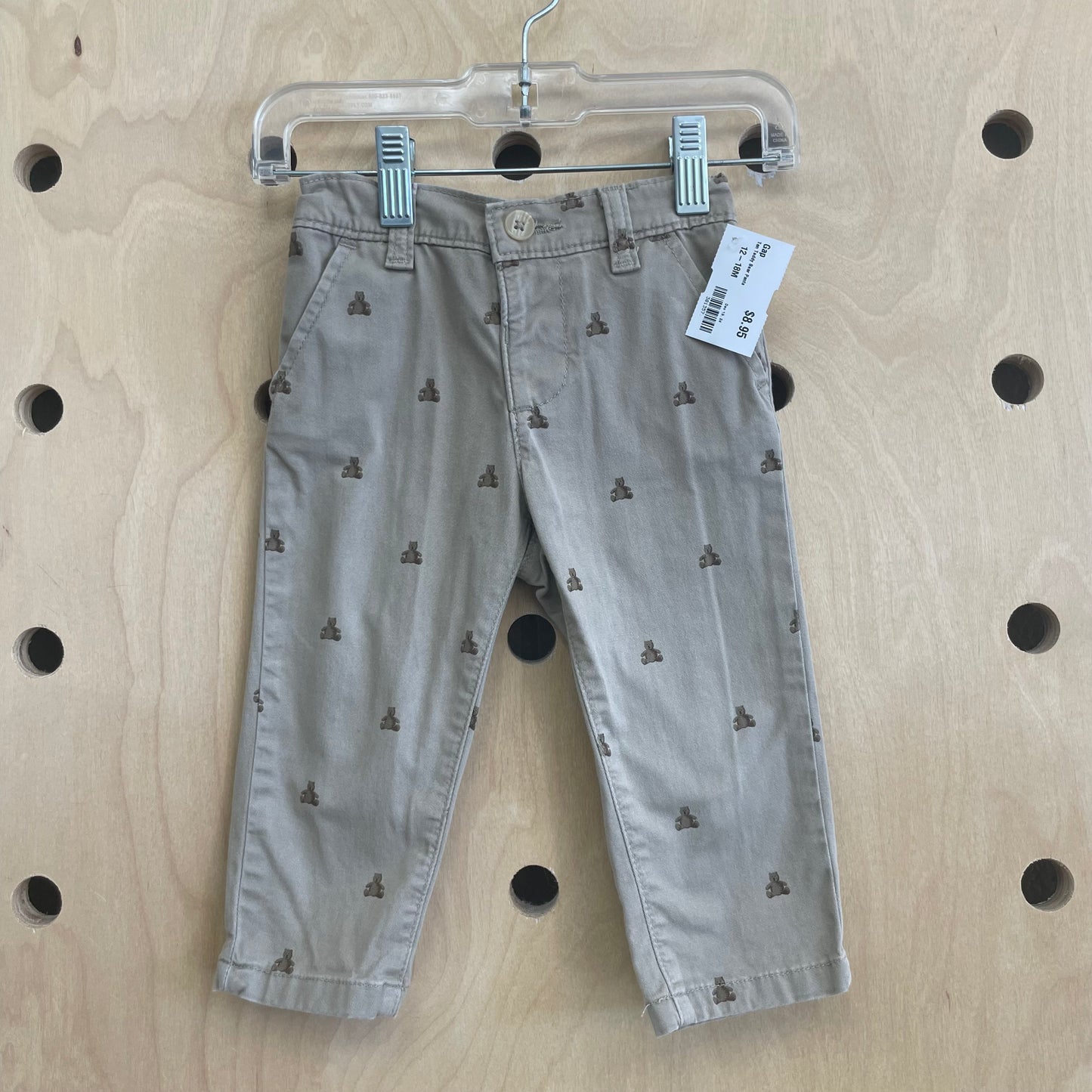 Tan Teddy Bear Pants