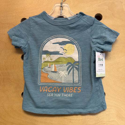 Blue Vacay Vibes Tee