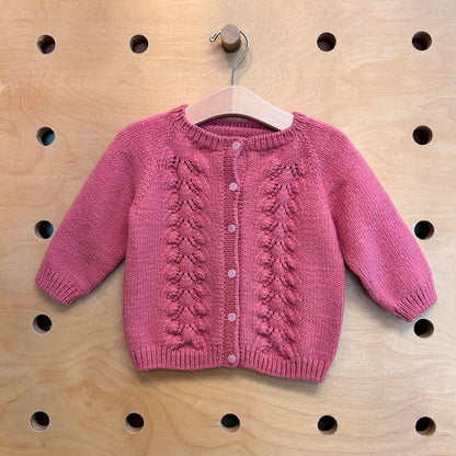 Handmade Teddy Bear Button Sweater