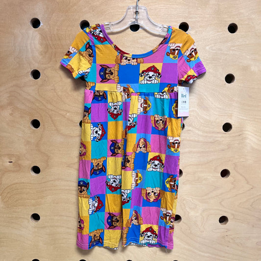 Checkered Paw Patrol Bamboo Romper