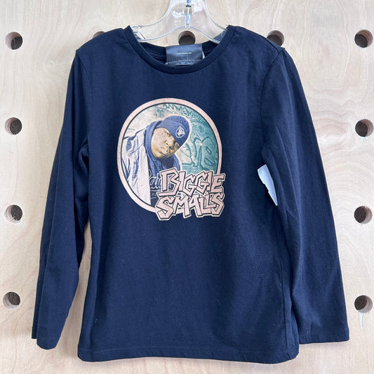 Black Biggie Smalls LS Tee