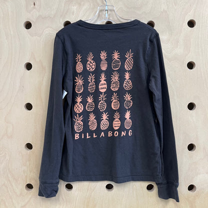 Grey Pineapples LS Tee