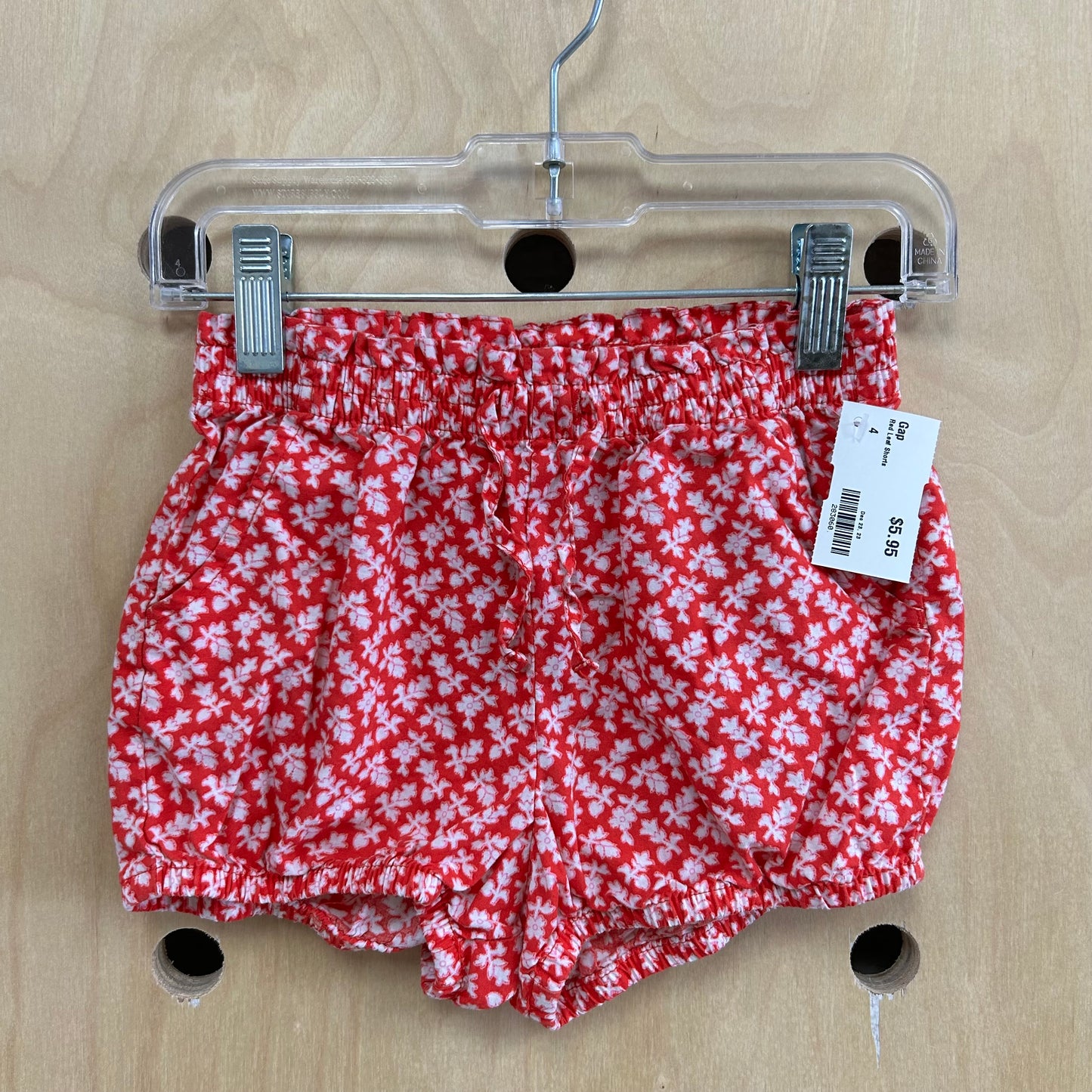 Red Leaf Shorts