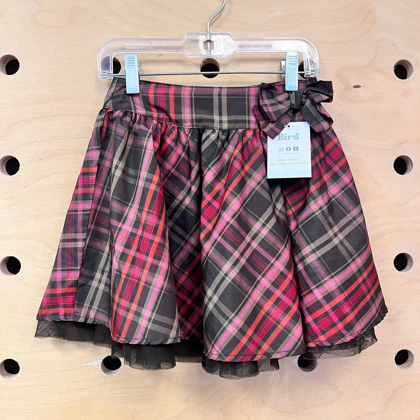 Vintage Plaid Skirt