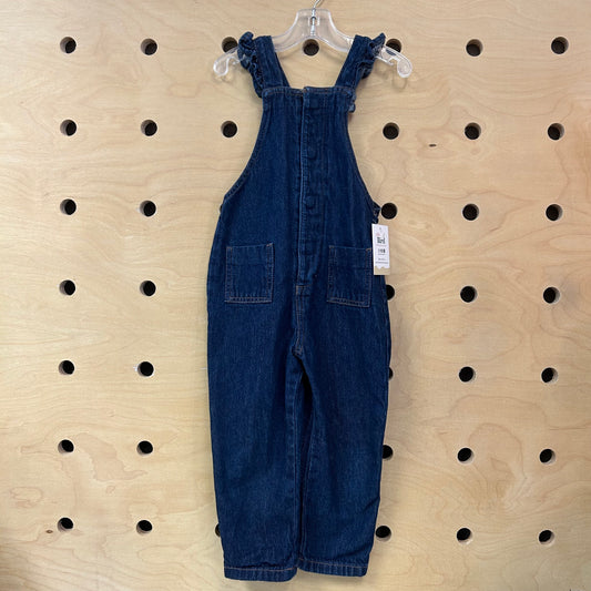 Dark Wash Denim Romper